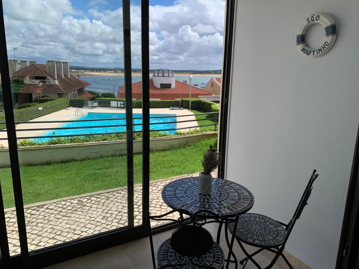 Casa Na Onda Sonho Da Baia Apartment Sao Martinho do Porto Bagian luar foto